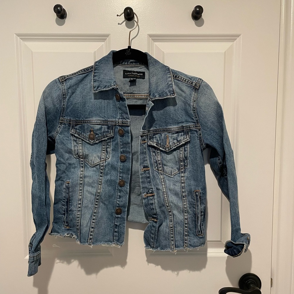 Lucky Brand jean jacket. XS